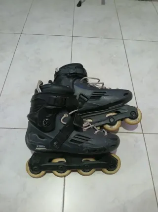 Patines en línea y protecciones