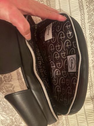 Neceser Mickey Mouse Disney Negro y Rojo