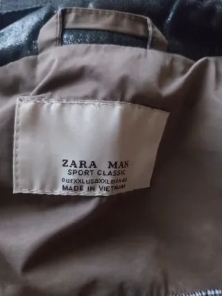 Giubbotto Zara Man color cachi