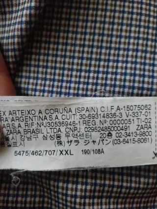 Giubbotto Zara Man color cachi