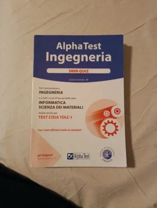 Alpha Test. Ingegneria. Manuale Di Preparazione...