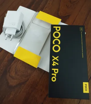 Xiaomi Poco X4 Pro 5G in vendita - giallo, poco usato, con accessori