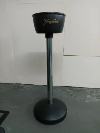 Soporte cubitera de vino o champán