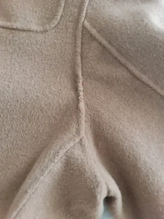 Abrigo Zara Trenca Camel Lana Talla M