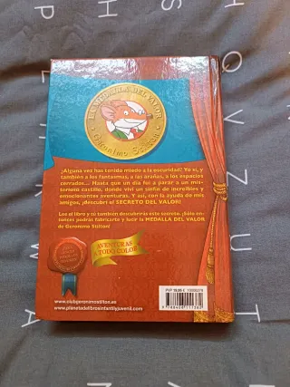 Colección de 4 libros de Gerónimo Stilton