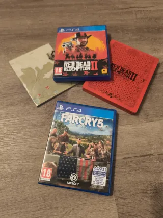 Red Dead II + Far Cry 5 PS4