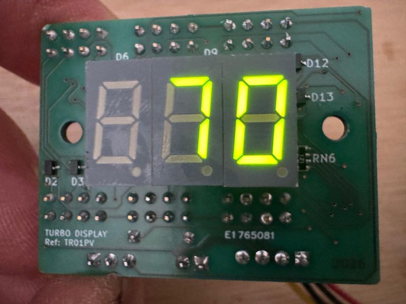 Turbo Display LED Retro PC Vintage afbeelding 5