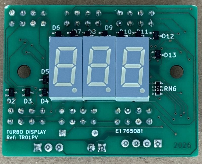Turbo Display LED Retro PC Vintage afbeelding 4