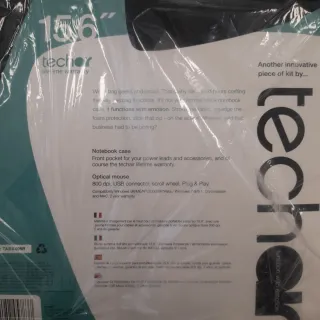 Techer Maletín Portátil 15.6 + Ratón