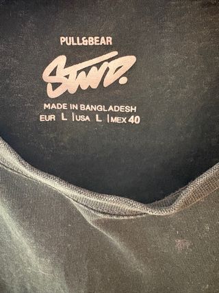 Camiseta Pull&Bear Talla L