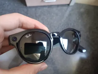 Gafas Ray-Ban Meta Stories Round Negras