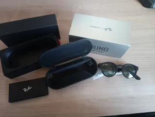 Gafas Ray-Ban Meta Stories Round Negras