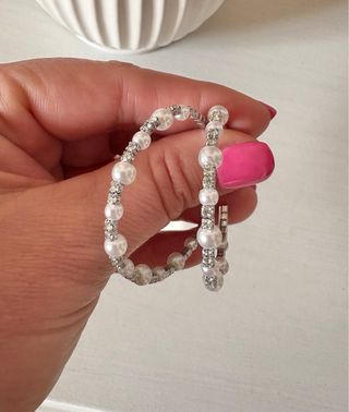 Parure Kiara orecchini e bracciale perle