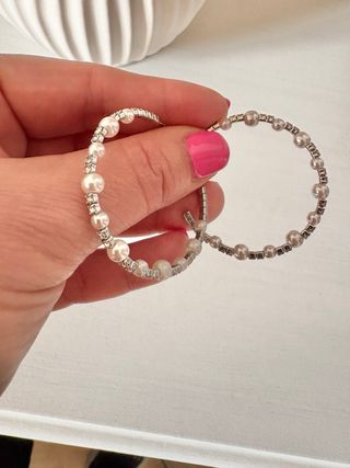 Parure Kiara orecchini e bracciale perle