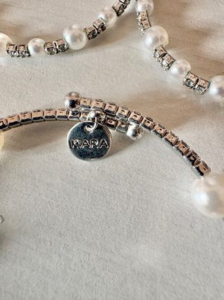 Parure Kiara orecchini e bracciale perle