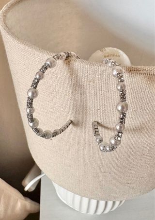 Parure Kiara orecchini e bracciale perle