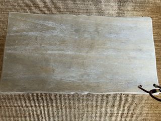 Mesa de centro madera decapada