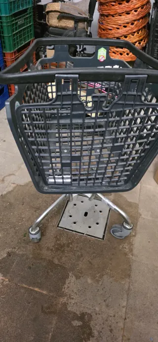 /Carritos de compra metálicos 4 carros