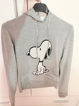 Sudadera Gris Snoopy