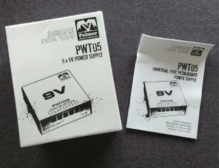 Fuente Alimentación Palmer PWT05 9V DC