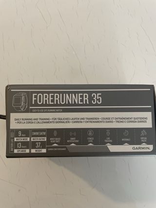 Garmin Forerunner 35 GPS Reloj Running Negro
