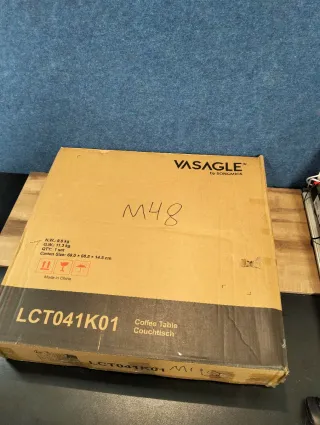 Set 2 Mesas de Centro Redondas VASAGLE LCT041K01