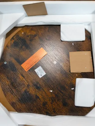 Set 2 Mesas de Centro Redondas VASAGLE LCT041K01