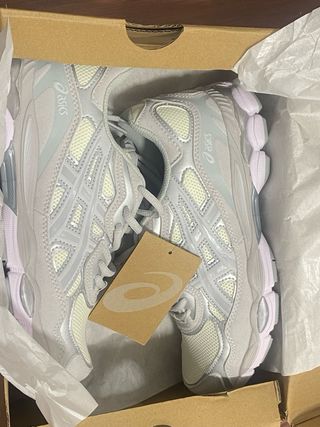 Asics Gel Zapatillas Deportivas Plata/Blanco