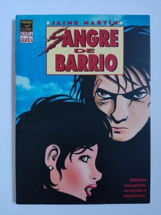 Cómic FIRMADO Sangre de barrio (Jaime Martín)