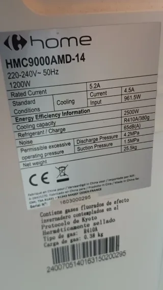 Aire Acondicionado Portátil Pinguino