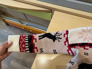 Maglione natalizio con renne