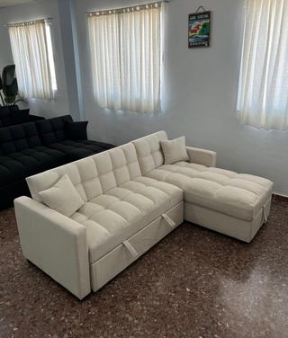 Sofá Cama Kris Beige Nuevo