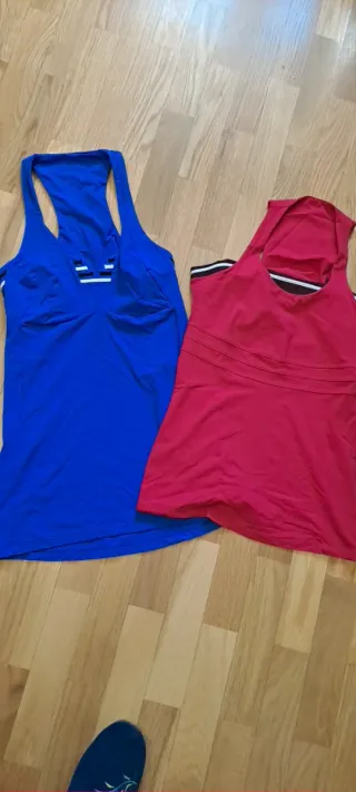 Lote 2 Camisetas Naffta Azul y Roja