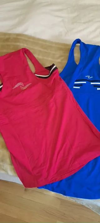 Lote 2 Camisetas Naffta Azul y Roja