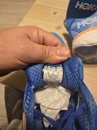 Zapatillas Hoka Hombre Azul/Naranja