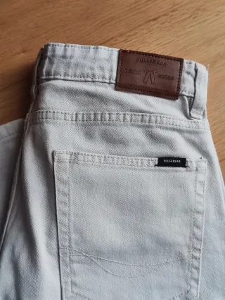 Pantalón Pull&Bear Beige