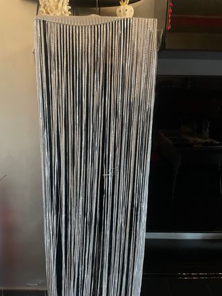 Tenda a filo argento 1,50x2,60