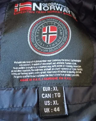 Plumífero Geographical Norway Talla XL