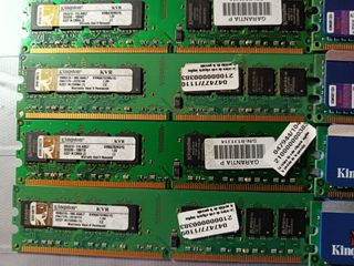 8 Memorias RAM DDR2 Kingston HyperX 1GB
