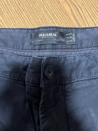 Pantaloni chino Pull&Bear Nero e Beige - 2 paia