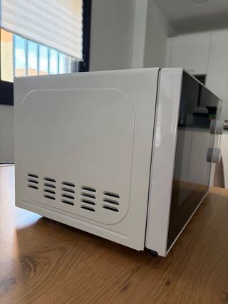 Microondas blanco con grill