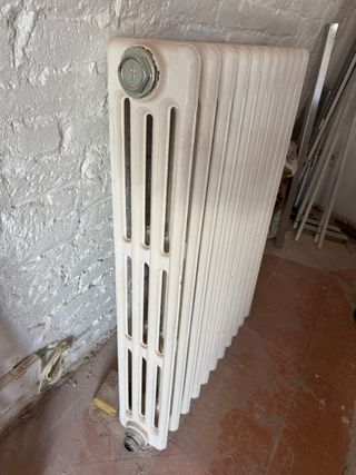 Radiador Hierro Fundido Blanco