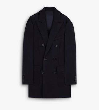 Abrigo Lana Scalpers Azul Talla L