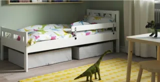 Cama y colchón infantil IKEA Kritter