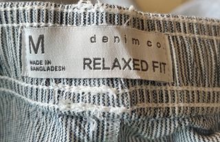 Pantalón corto T-M rayas