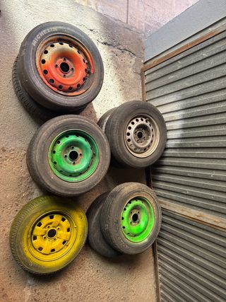 Llantas de chapa 4x108 - 9 unidades