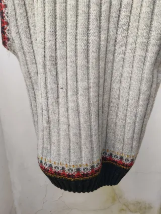 Gilet uomo TRAPEZ grigio fantasia taglia M