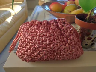 Pouch bag  uncinetto artigianale