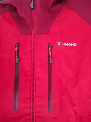 Chaqueta Goretex Simond Roja