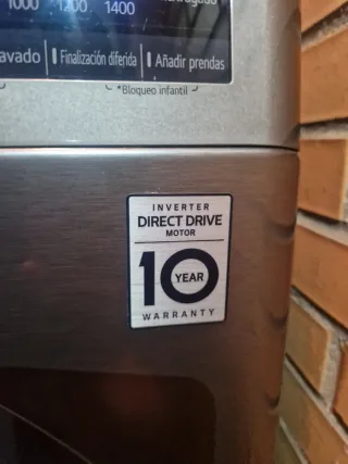 Lavadora LG F4WV3009S6S